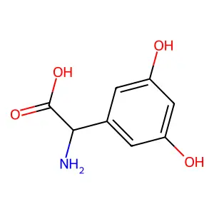 (S)-2-Amino-2-(3,4-dihydroxyphenyl)acetic acid structure
