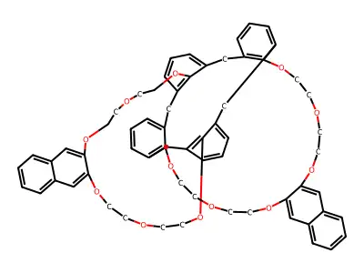 Calix[4]-bis-2,3-naphtho-crown-6 structure