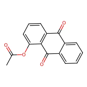9,10-Dioxo-9,10-dihydroanthracen-1-YL acetate structure