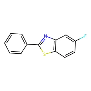 5-Fluoro-2-phenylbenzo[d]thiazole structure