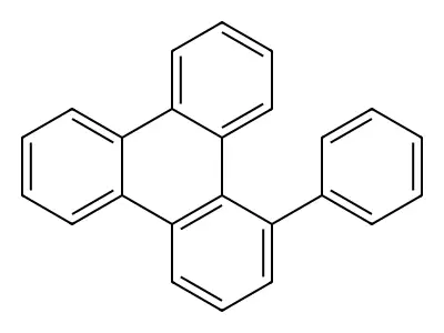 1-Phenyltriphenylene structure