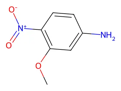 3-Methoxy-4-nitroaniline structure