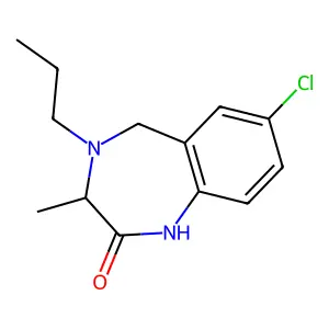 2-Amino-7-fluoro-3-(methylsulfanyl)-9h-fluoren-9-one structure