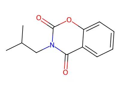 3-(2-Methylpropyl)-2H-1,3-benzoxazine-2,4(3H)-dione structure