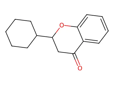 2-Cyclohexylchroman-4-one structure