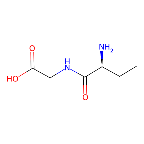 H-Abu-Gly-OH structure