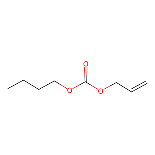 Carbonic acid, allyl butyl ester structure