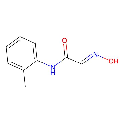 2-(Hydroxyimino)-N-(2-methylphenyl)acetamide structure