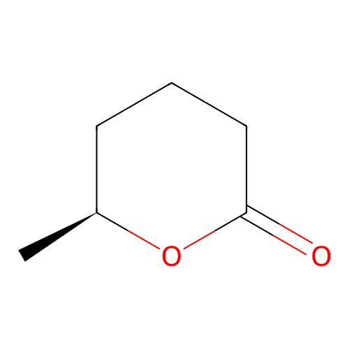 (S)-5-Hexanolide structure