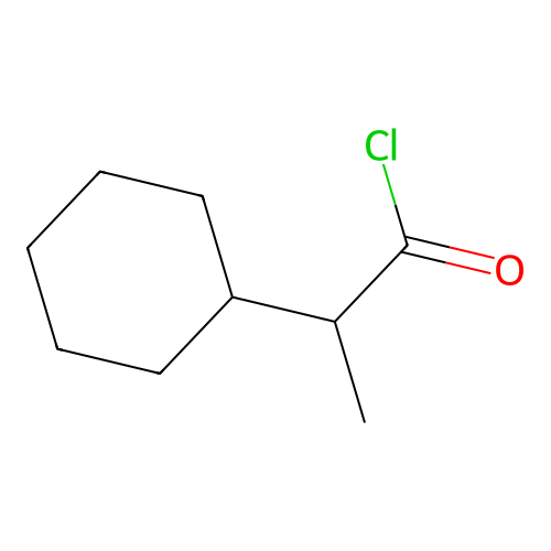 2-Cyclohexylpropanoyl chloride structure