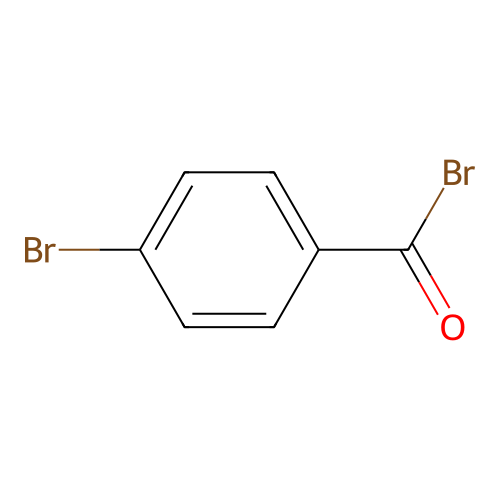 4-bromobenzoyl Bromide structure