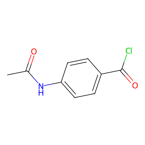 4-Acetamidobenzoyl chloride structure
