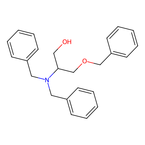 3-Benzyloxy-2-dibenzylaminopropan-1-ol structure