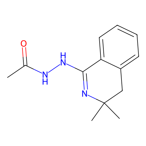 N'-(3,3-dimethyl-3,4-dihydroisoquinolin-1-yl)acetohydrazide structure