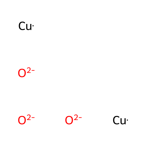 三氧化二銅 structure