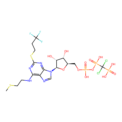 Cangrelor structure