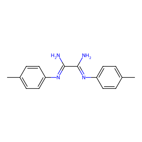 N'~1~,N'~2~-bis(4-methylphenyl)ethanediimidamide structure