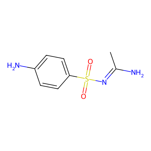 N-(4-aminophenyl)sulfonylacetamidine structure