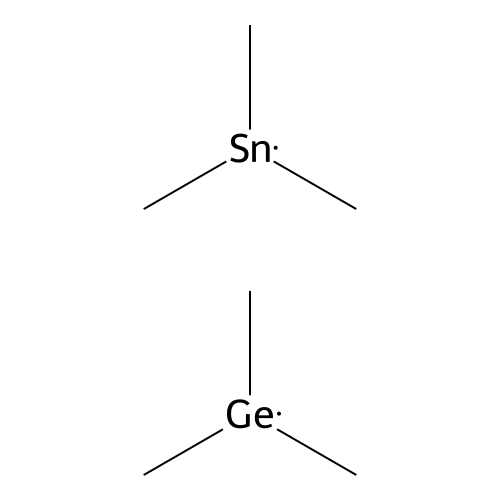 三甲基锡基三甲基锗 structure