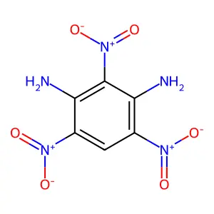 1,3-二氨基-2,4,6-三硝基苯 structure