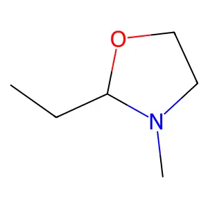 Oxazolidine, 2-ethyl-3-methyl- structure