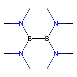 Diborane(4)tetramine, octamethyl- structure