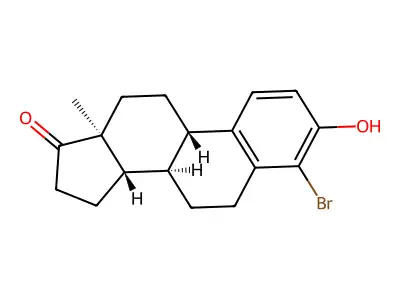 4-bromoestrone structure