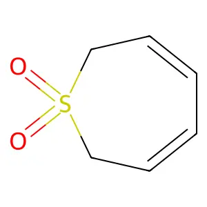 Thiepin, 2,7-dihydro-, 1,1-dioxide structure