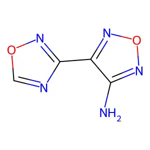 4-(1,2,4-Oxadiazol-3-yl)-1,2,5-oxadiazol-3-amine structure