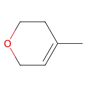 3,6-二氢-4-甲基-2H-吡喃 structure