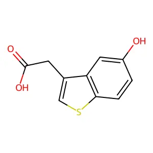 5-羟基苯并(b)噻吩-3-乙酸 structure
