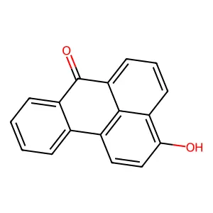 7H-Benz(de)anthracen-7-one, 3-hydroxy- structure
