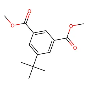 Dimethyl 5-tert-butylisophthalate structure