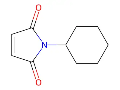 1H-Pyrrole-2,5-dione, 1-cyclohexyl- structure