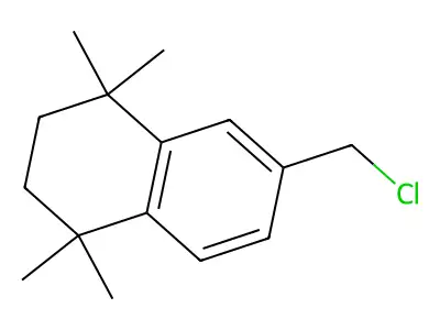 6-(Chloromethyl)-1,1,4,4-tetramethyl-1,2,3,4-tetrahydronaphthalene structure