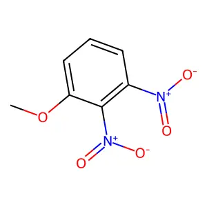 1-Methoxy-2,3-dinitrobenzene structure