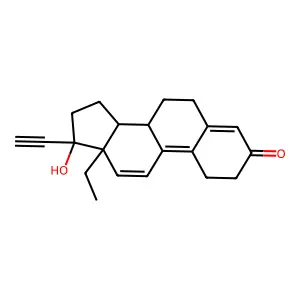 孕三烯酮 structure