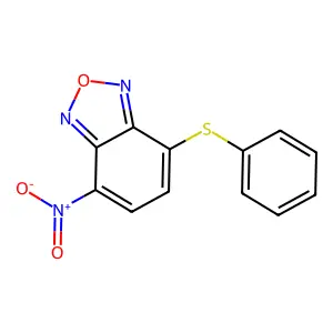 7-Nitro-4-(phenylthio)benzofurazan structure