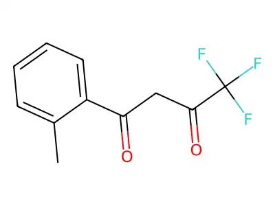 1,1,1-Trifluoro-4-hydroxy-4-(2-methylphenyl)but-3-en-2-one structure