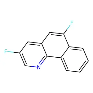 3,6-Difluorobenzo(h)quinoline structure