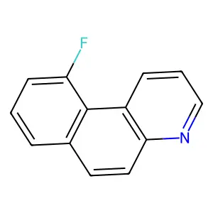 10-Fluorobenzo[f]quinoline structure