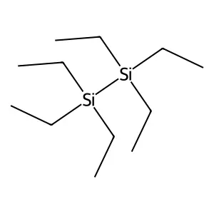 Hexaethyldisilane structure