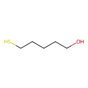 5-Mercapto-1-pentanol structure