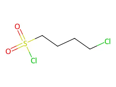4-Chlorobutane-1-sulphonyl chloride structure