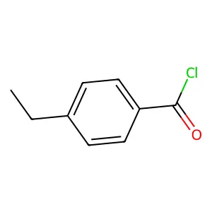 4-Ethylbenzoyl chloride structure