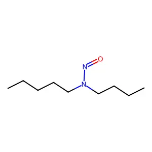 N-丁基-N-亚硝基-1-戊胺 structure