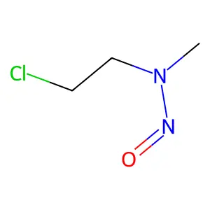 N-亚硝基甲基-2-氯乙胺 structure