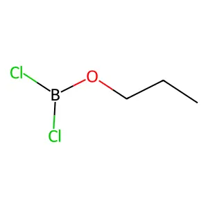 Dichloro-(n-propoxy)borane structure