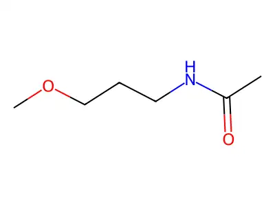 N-(3-甲氧基丙基)乙酰胺 structure