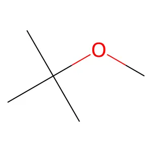甲基叔丁基醚 structure